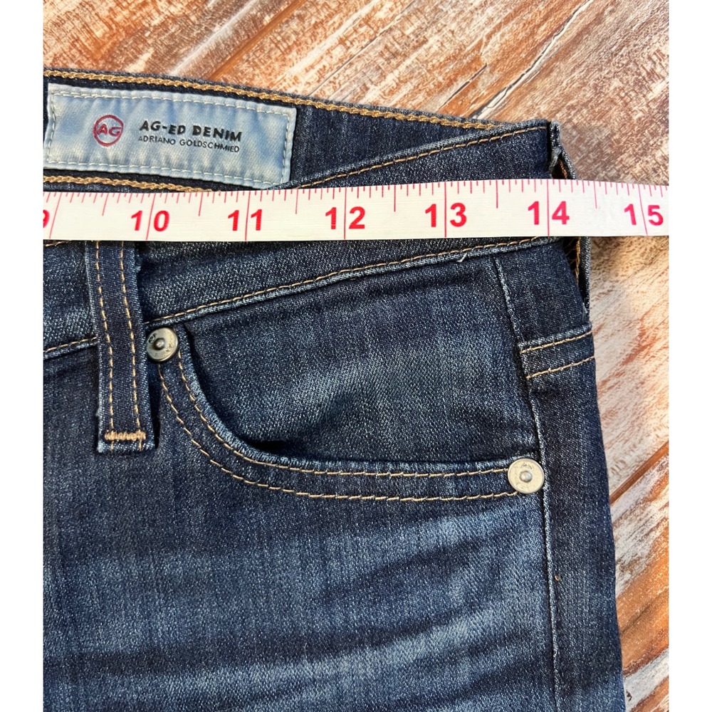 AG Adriano Goldschmied The Angel Bootcut Jeans Dark Wash Size 25R - Picture 9 of 11